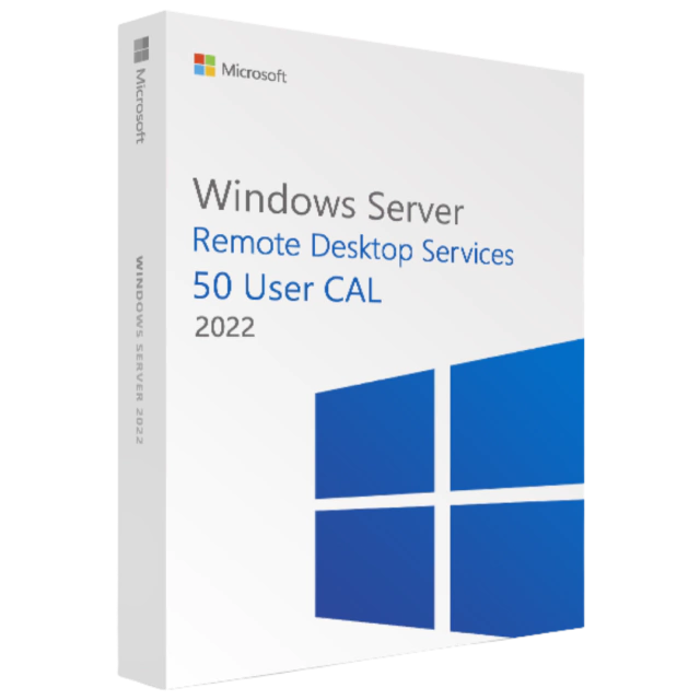 Windows Server 2022 RDS 50 User CAL (OEM)