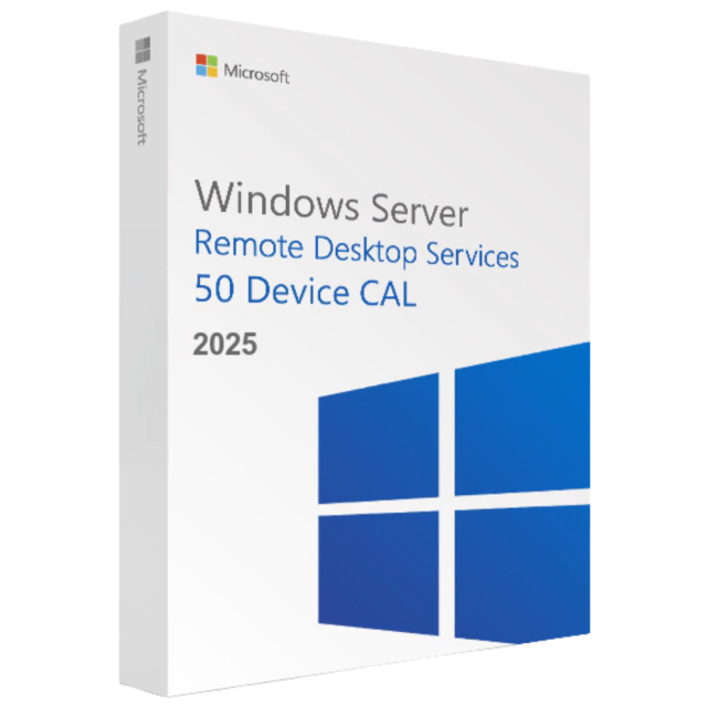 Windows Server 2025 RDS 50 Device CAL (OEM)