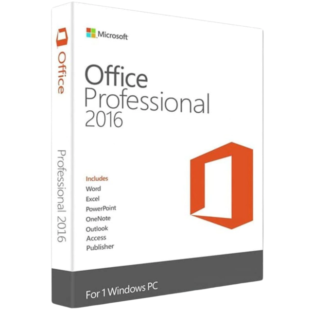 Office 2016 Pro Plus (1 PC, ACTIVACIÓN TELEFÓNICA)