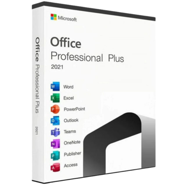 Office 2021 Pro Plus (1 PC, ACTIVACIÓN ONLINE)