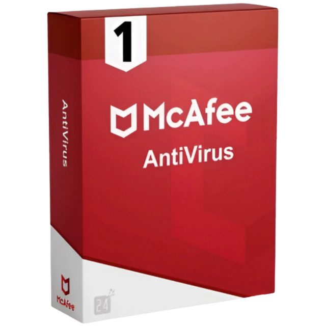 McAfee Antivirus Plus (1 DISPOSITIVO, UN AÑO)