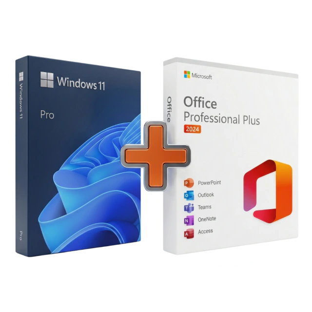 COMBO HOGAR: Windows 10/11 Pro + Office 2024 (Act. Telefónica)