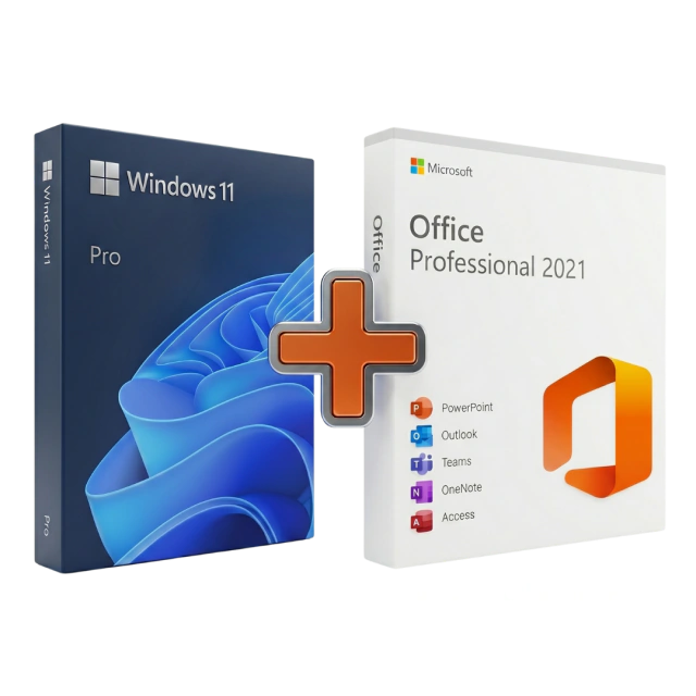 COMBO ONLINE: Windows 10/11 Pro + Office 2021 (Act. Online)