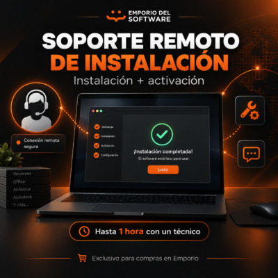 Soporte remoto de instalación